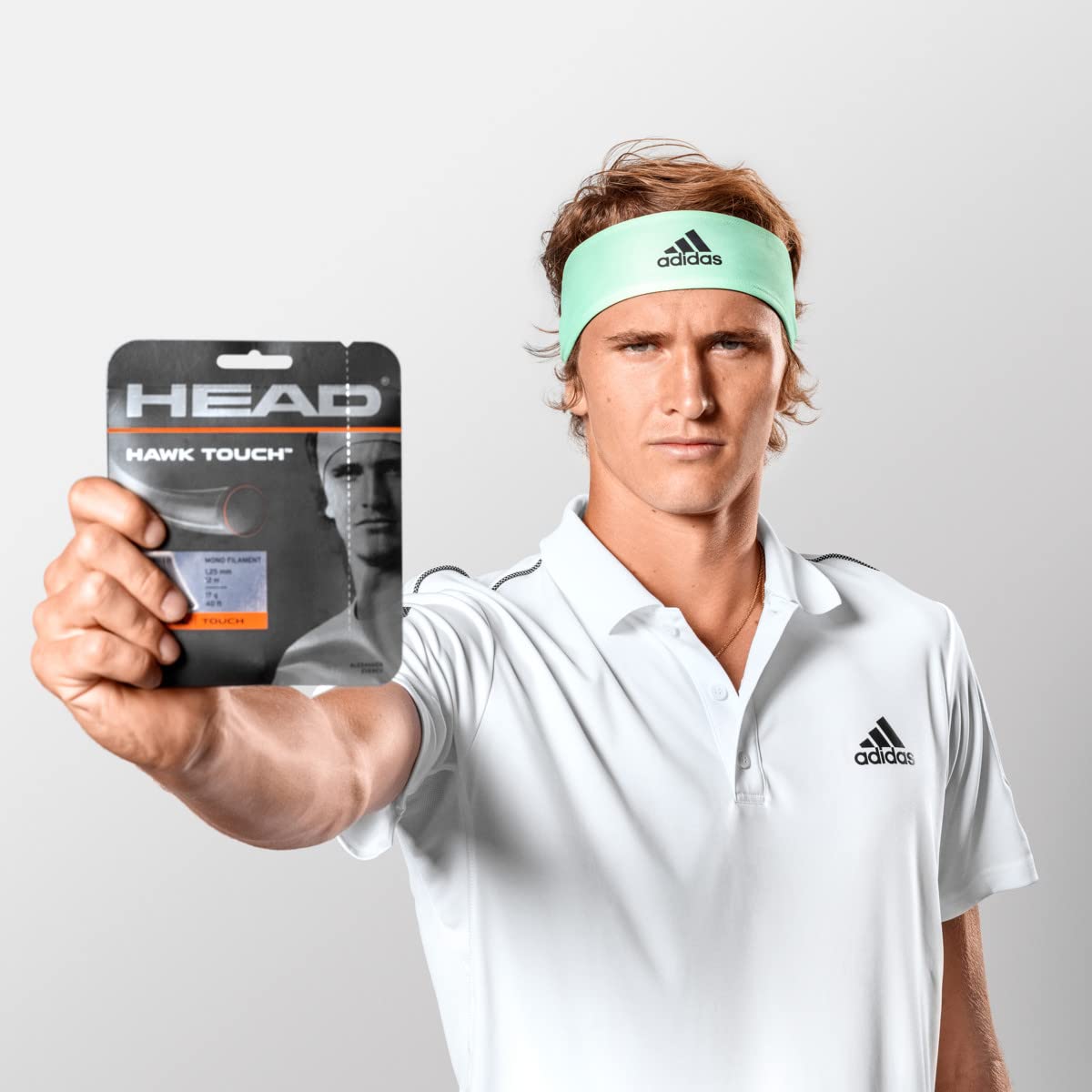 ギョドンHEAD HAWK TOUCH 12m テニスガット　8個セット Racquet Strings Head Hawk Touch 1.25